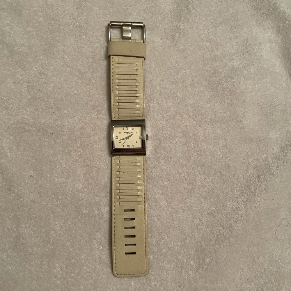 Kenneth Cole leather watch